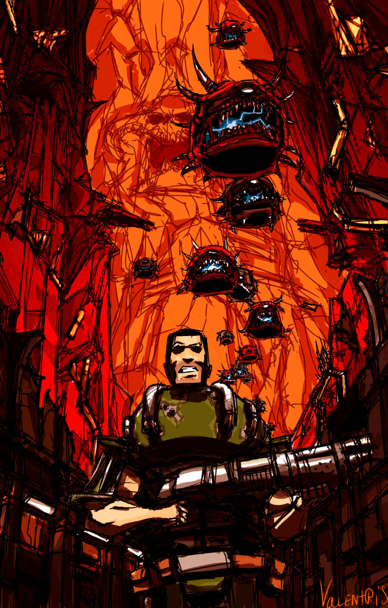Doomguy I by ValentrisRRock