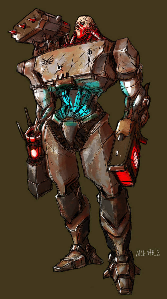 Tank Cyborg by ValentrisRRock