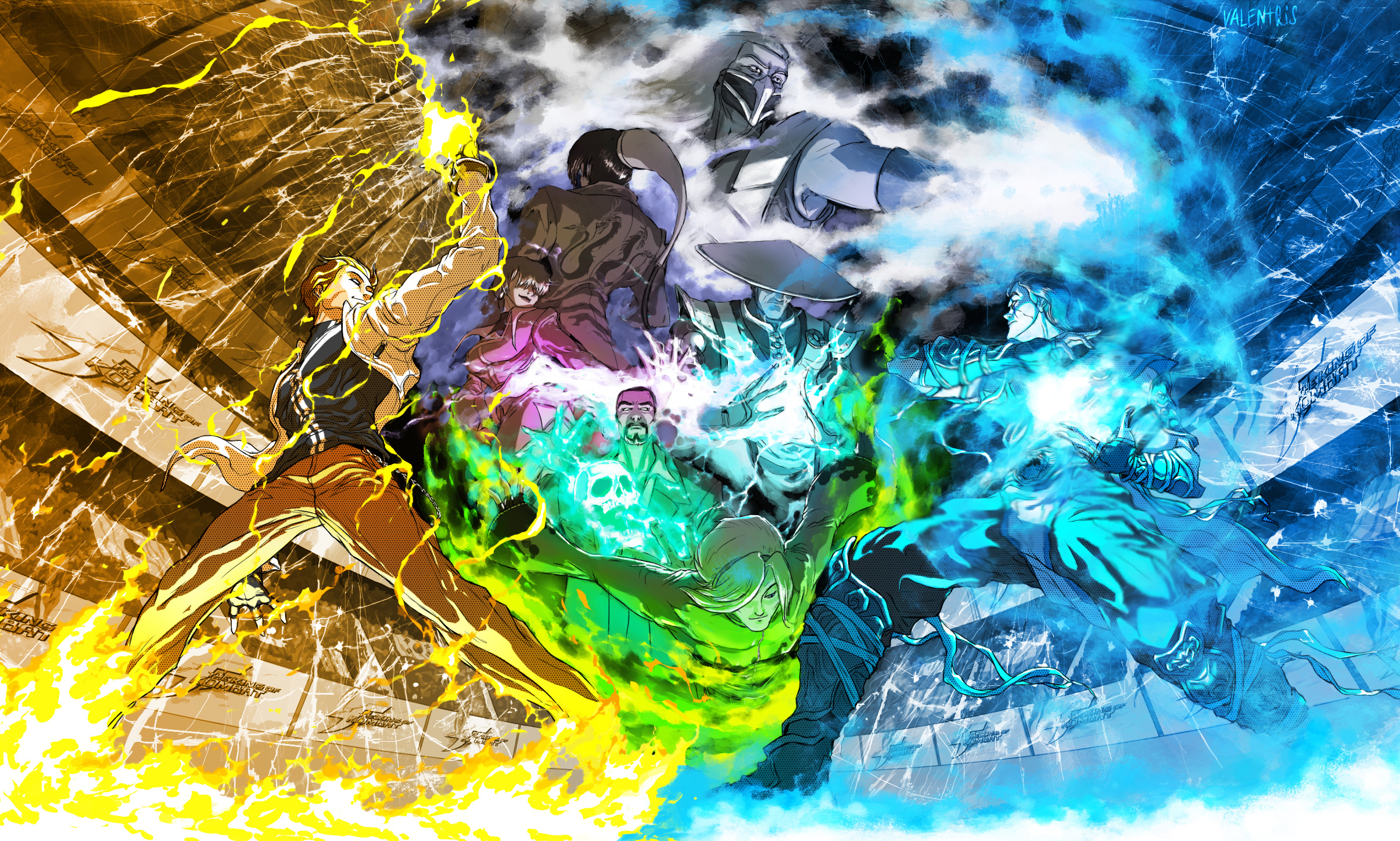 Street fighter VS Mortal Kombat by GENZOMAN on DeviantArt