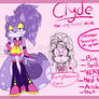 Sonic OC: Clyde Ref! (Updated)