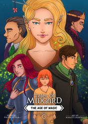 Tales of Midgard: The Age of Magic Book2 Coverpage by Tales-of-Midgard
