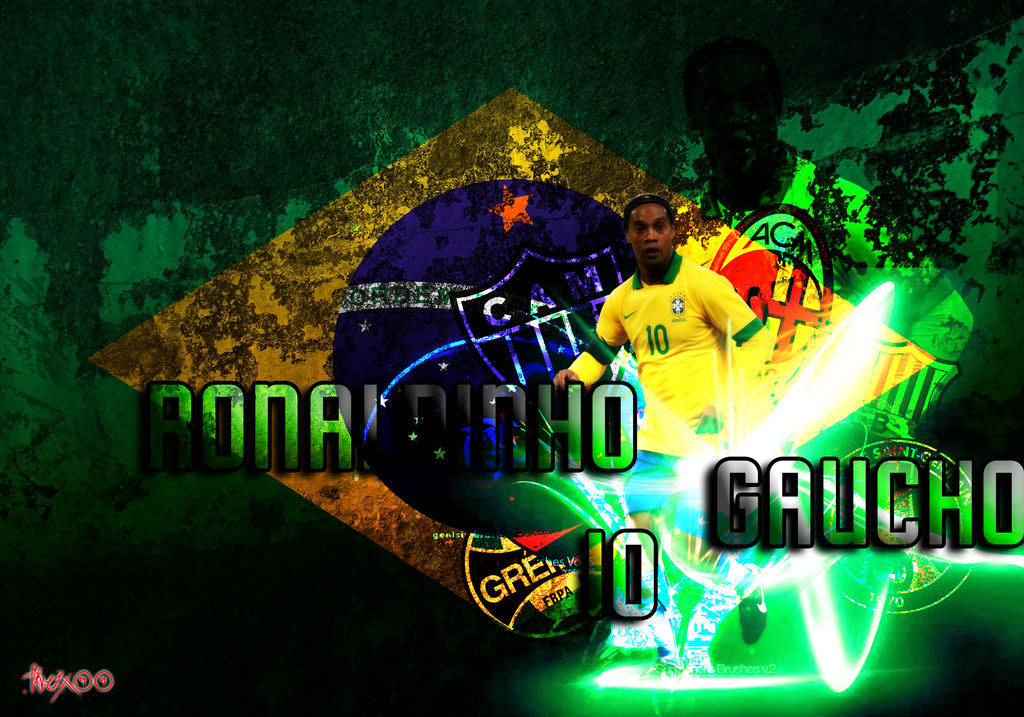 WallPaper de Ronaldinho pala mi nueva pagina