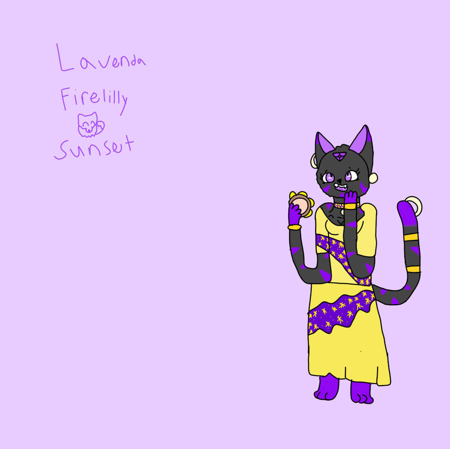 Lavender The Fire Rabbit Lavenda by firelillysunset7879 on DeviantArt