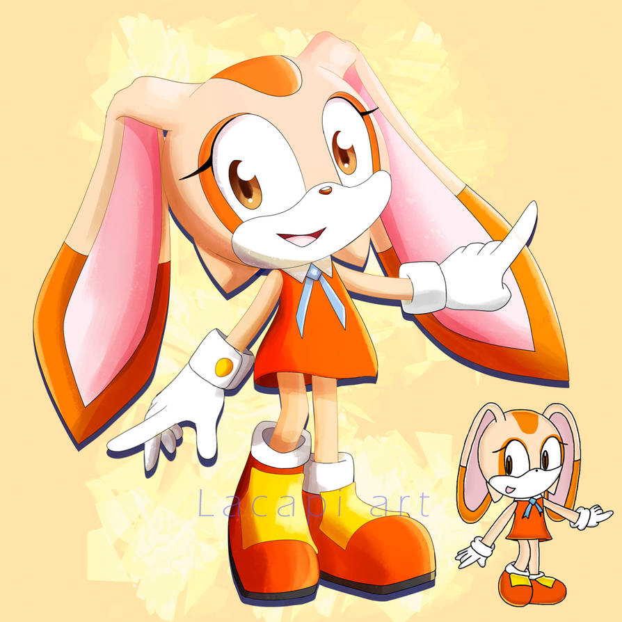 Cream Rabbit Cream the Rabbit - Redraw by Lacapiart on DeviantArt