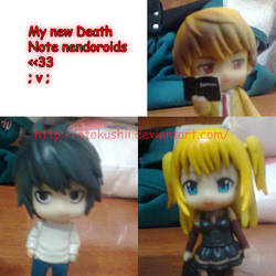 Mah new Death Note nendoroids * 7 *