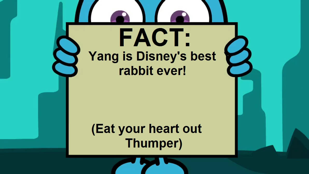Yandy Rabbit Yang is Disney's best Rabbit by WooFooWarriorYang on DeviantArt