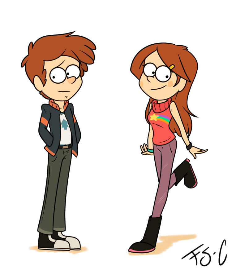 Gravity Falls teens