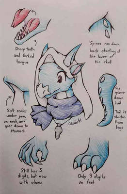 Snowy Dragon Form Ref