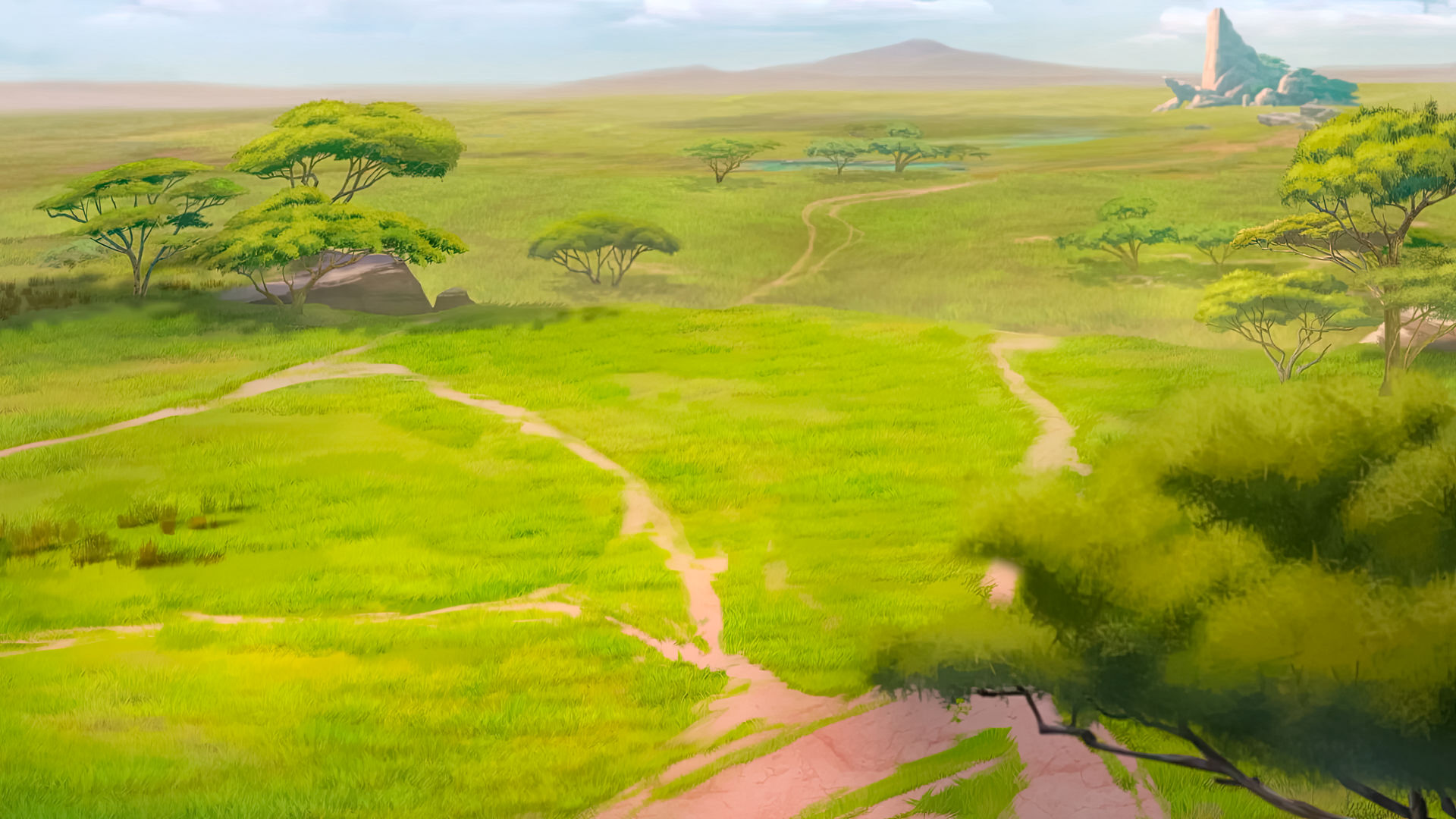 F2U 4K TLK/TLG backgrounds - Sunny meadows (5) by KahaTamu on DeviantArt