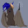 Baby Bat Is A Wizard For