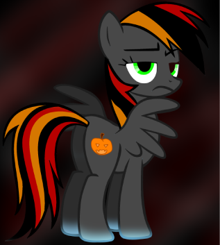 Halloween pony Jess