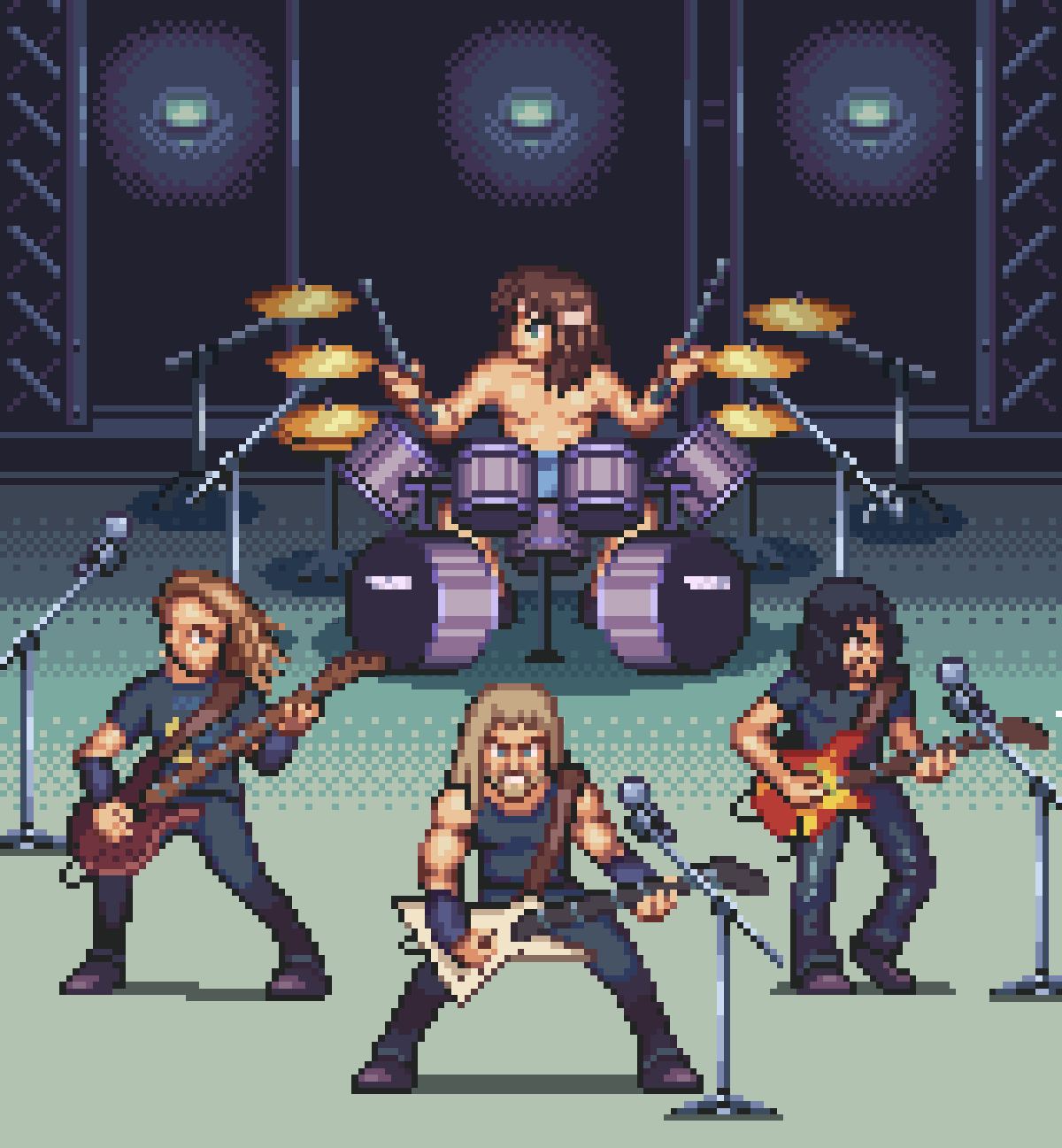 Metallica Python Metallica by VictorYoj on DeviantArt
