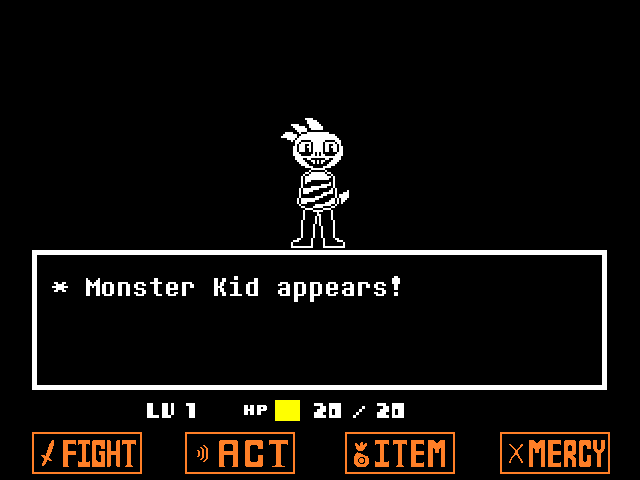 UT - Encounter! (Monster Kid Custom Sprite)