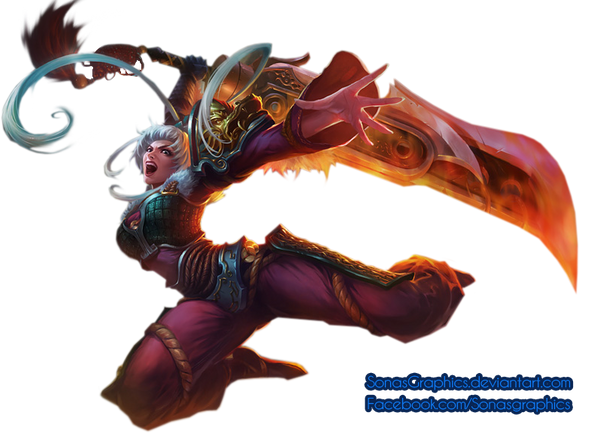 Dragonblade Riven (Golden) : r/Rivenmains