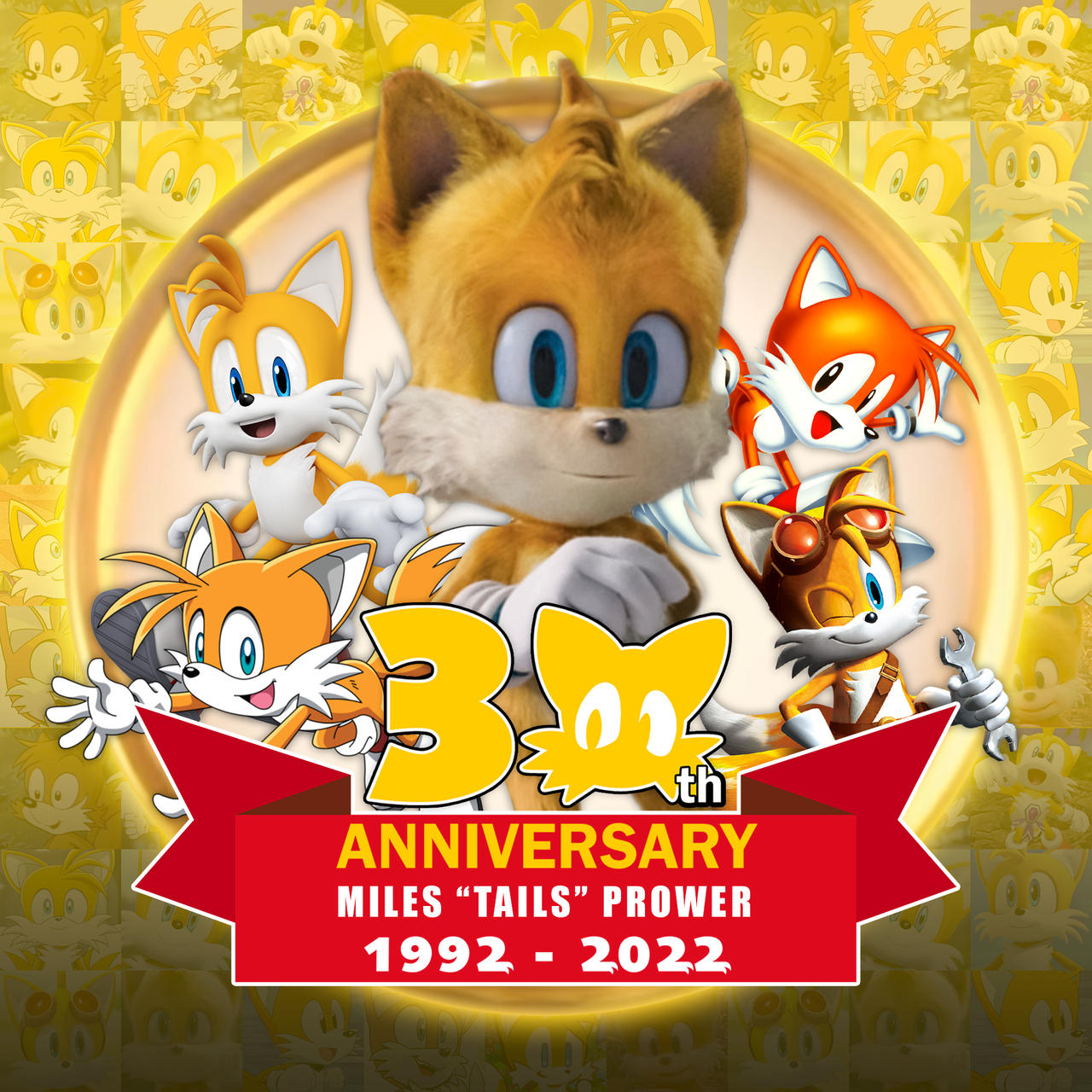 Allen Tails Tails 30th Anniversary Profile Picture by TailsFanpageES on DeviantArt