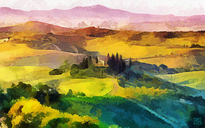 The hills of Tuscany - Italy