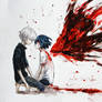 Kaneki and Touka