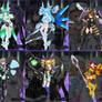 Hyperdimension Neptunia U, CPU alternative suits.