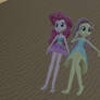Pinkie Pie And Fluttershy Beach Time 1