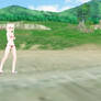 Javelin Laffey And Ayanami On The Beach