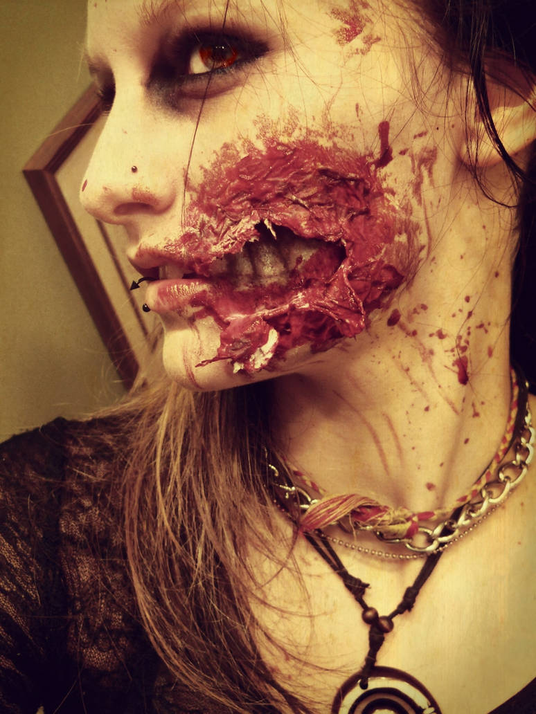 Zombie Make-up by RedEyedDemon