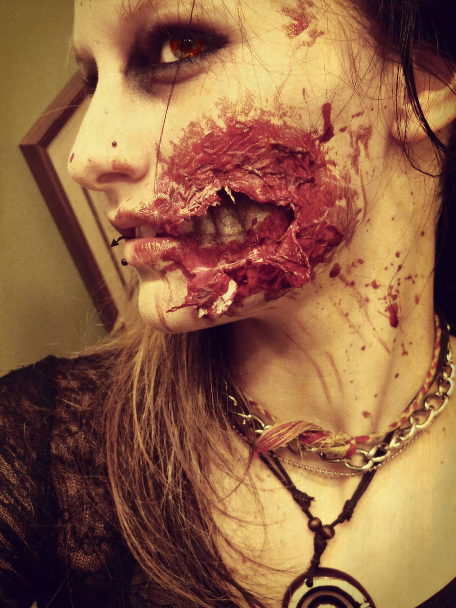 Zombie Make-up by RedEyedDemon