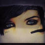 Andy Biersacks Eyes: colored pencil