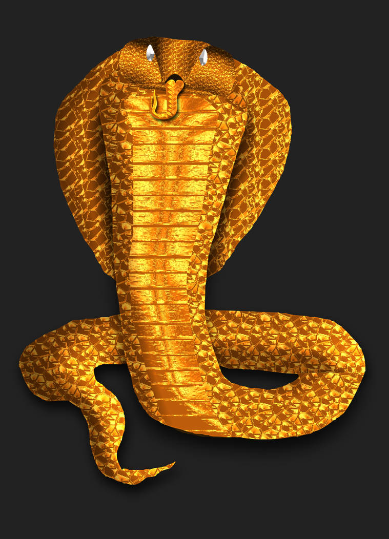 Golden Cobra by KageYuurei on DeviantArt