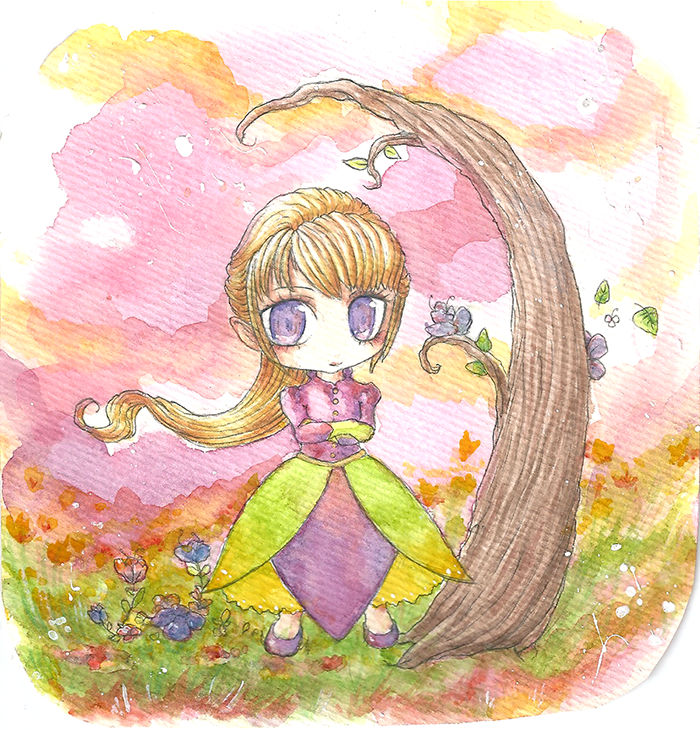 Spring chibi by DawnWarrior on DeviantArt