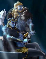 Jotun Thor and Loki