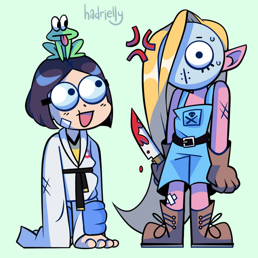 characters belong to @ speedoru!! by hadrielly on DeviantArt