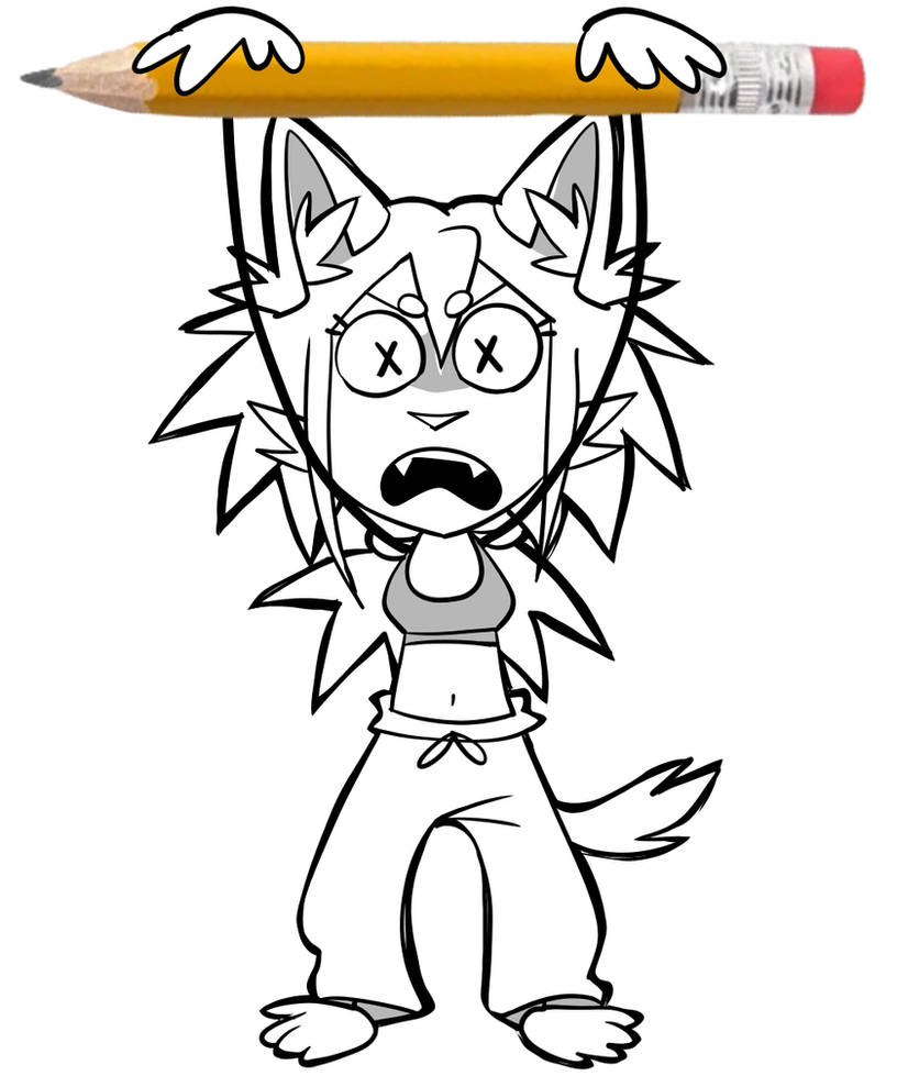 doodlebob but its my sona by hadrielly on DeviantArt