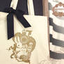 White Rabbit Tote Bag