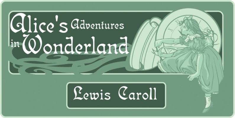 alice's adventures banner