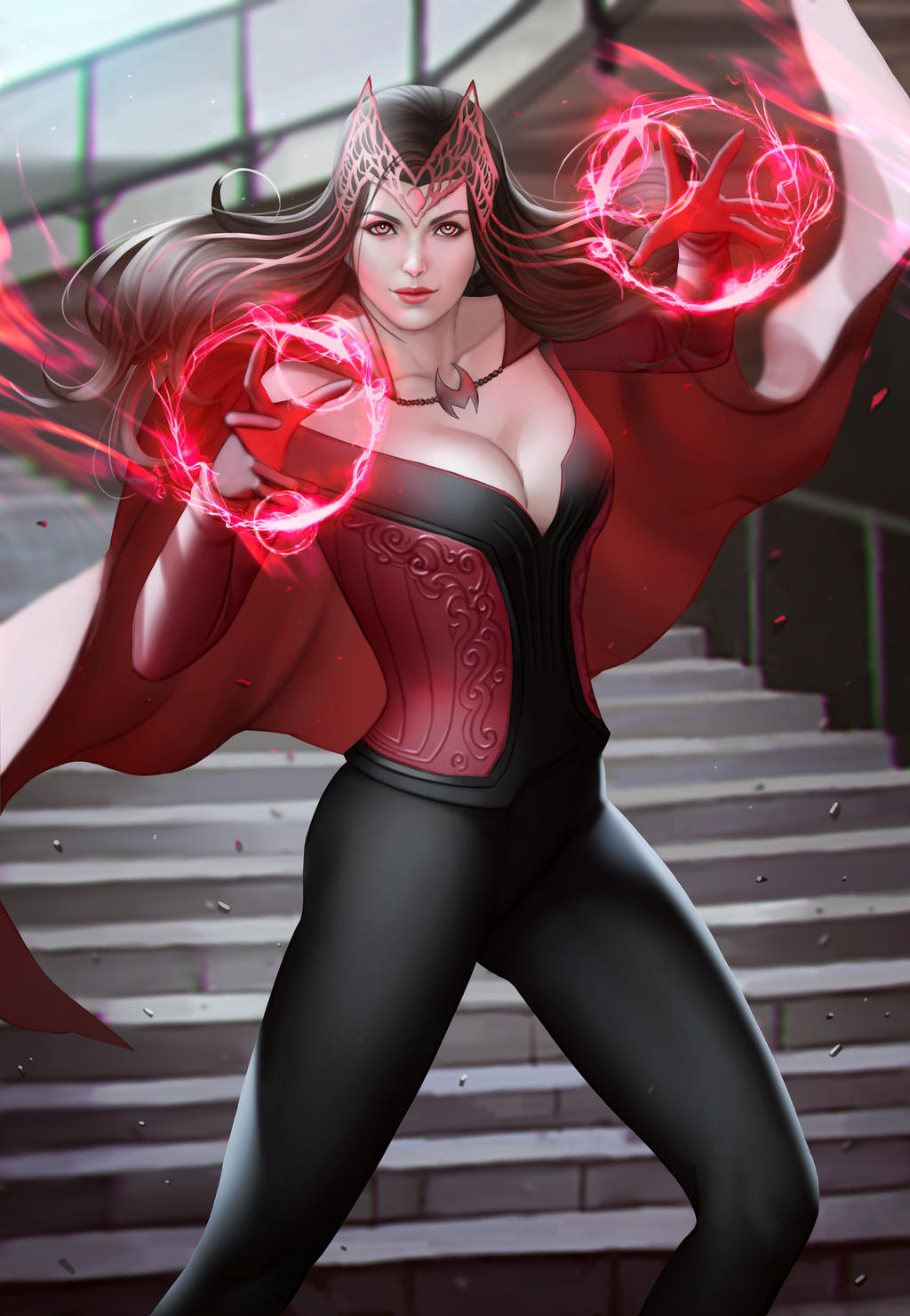 Marvel NOW - Scarlet Witch by MoonStar757 on DeviantArt