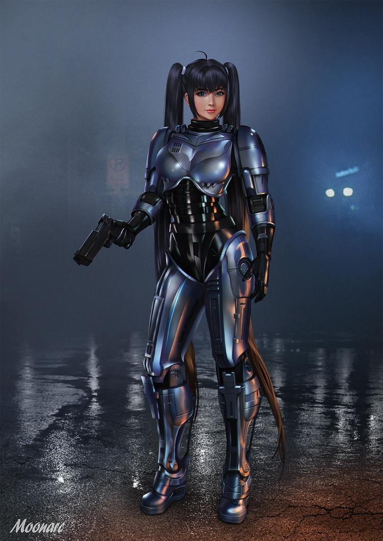 Robocop Girl by Moonarc on DeviantArt