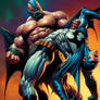 Batman vs Bane backbreaker