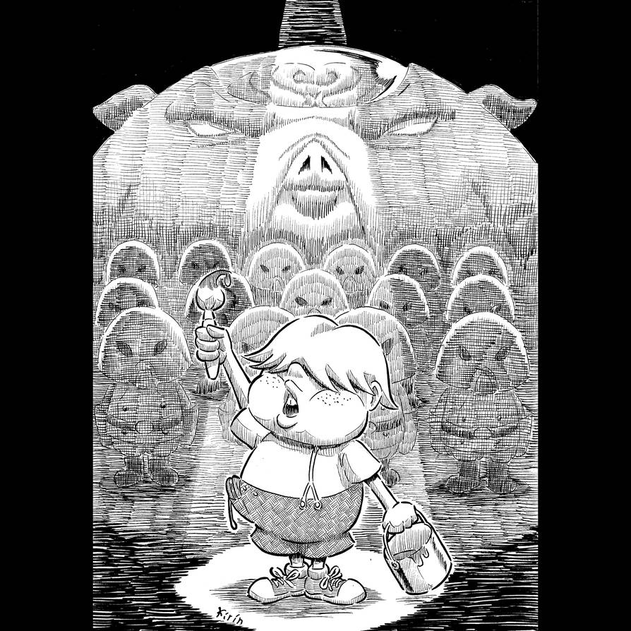 Day 22 - Porky Minch(MOTHER 2 - Earthbound) by UminoKirin on DeviantArt
