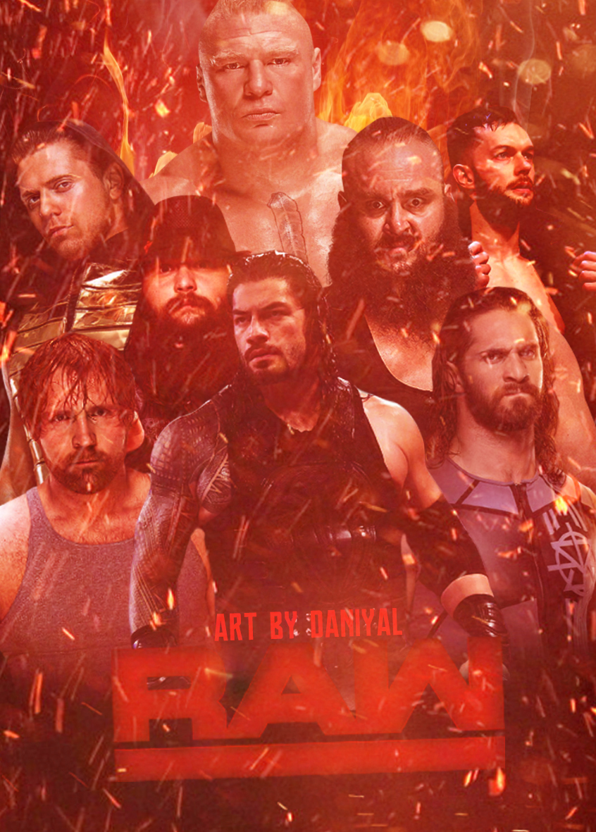 RAW Roster by ArtByDaniyal on DeviantArt
