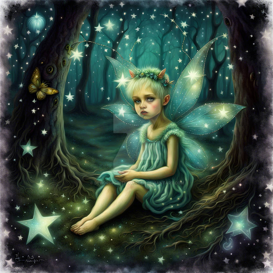 Twilight on the forest floor