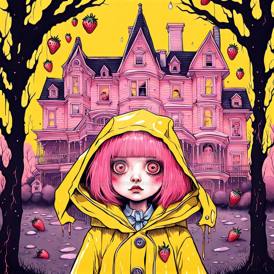 Horror Raspberry Scary Strawberries by DewdropsintheGarden on DeviantArt