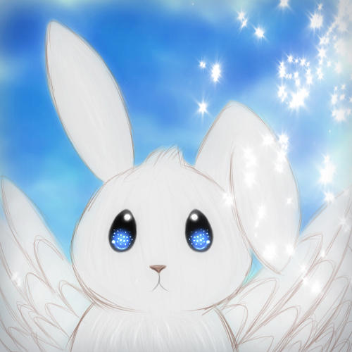 Angel Bunny by deviruchii on DeviantArt