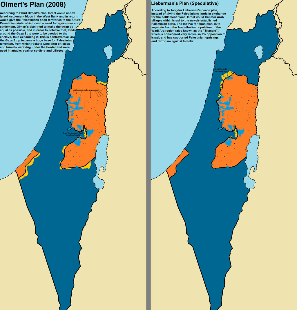 Two ways to swap lands in a Two State Solution by bolter21 on DeviantArt