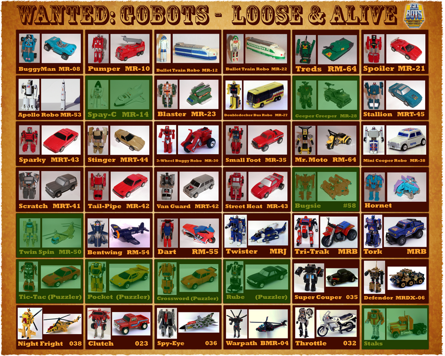 Go Bot Names WANTED GoBots-list by triggerbot on DeviantArt
