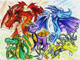 Spyro and the 4 Elements