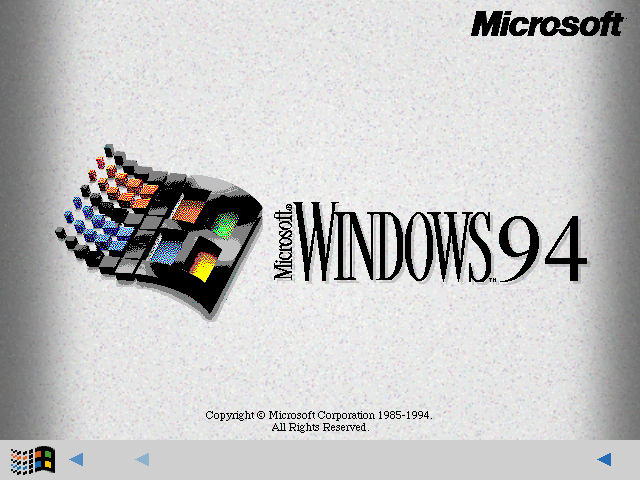 Windows 94 Indev Classic Style by baohongrui on DeviantArt