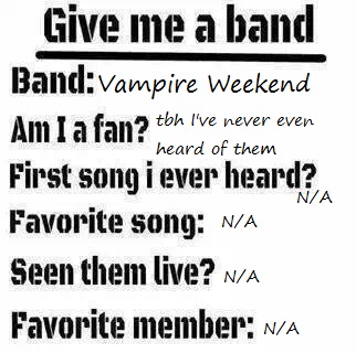 Give me a band MeMe - For Weepish