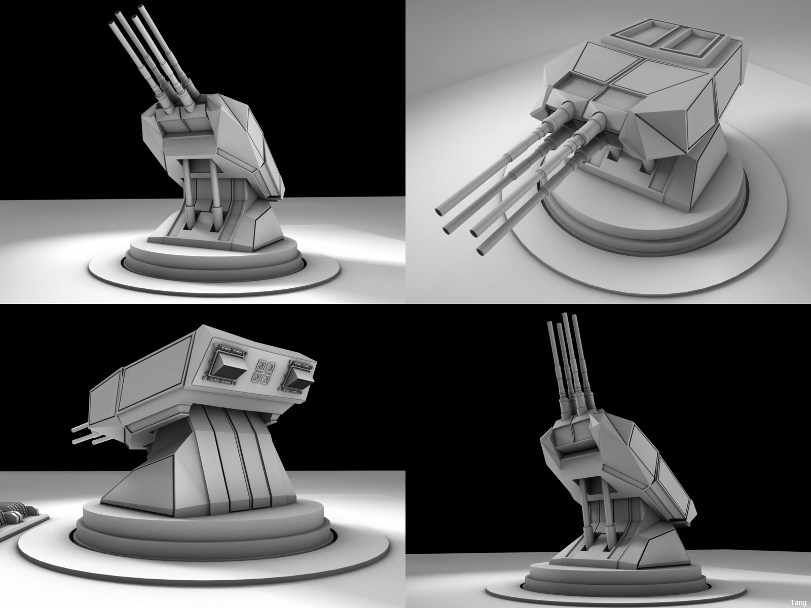 Gun Turret by DudQuitter on DeviantArt