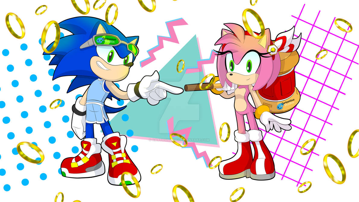Craft Writing Style Inverse Sonic Style: Sonic and Amy Clothing Swap by Cartoonicus on ...