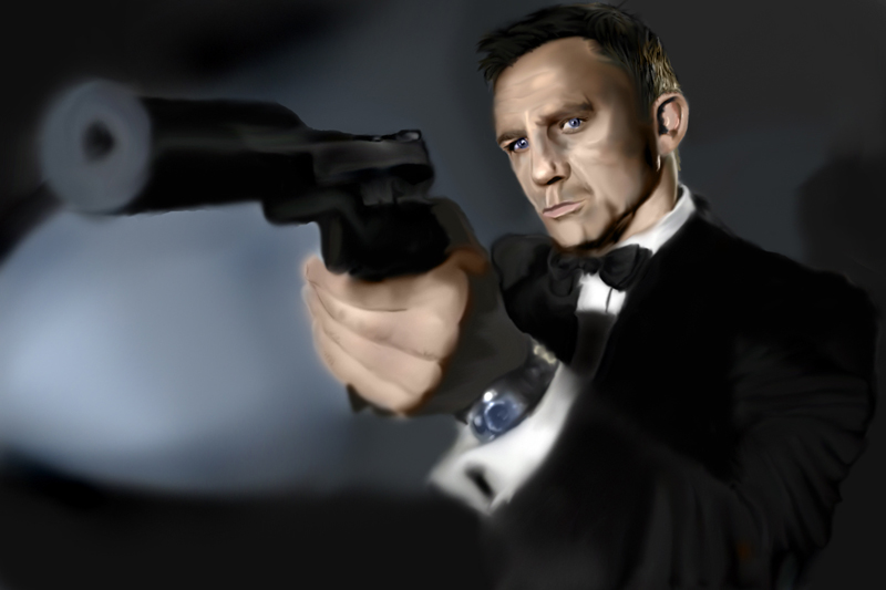 Daniel Craig as James Bond